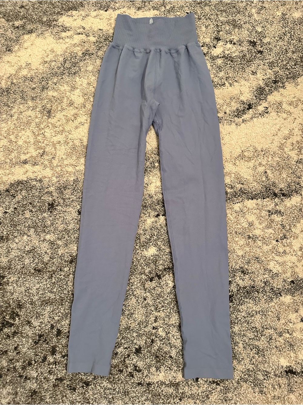 High-Rise Sweat Joggers in Dusty Blue